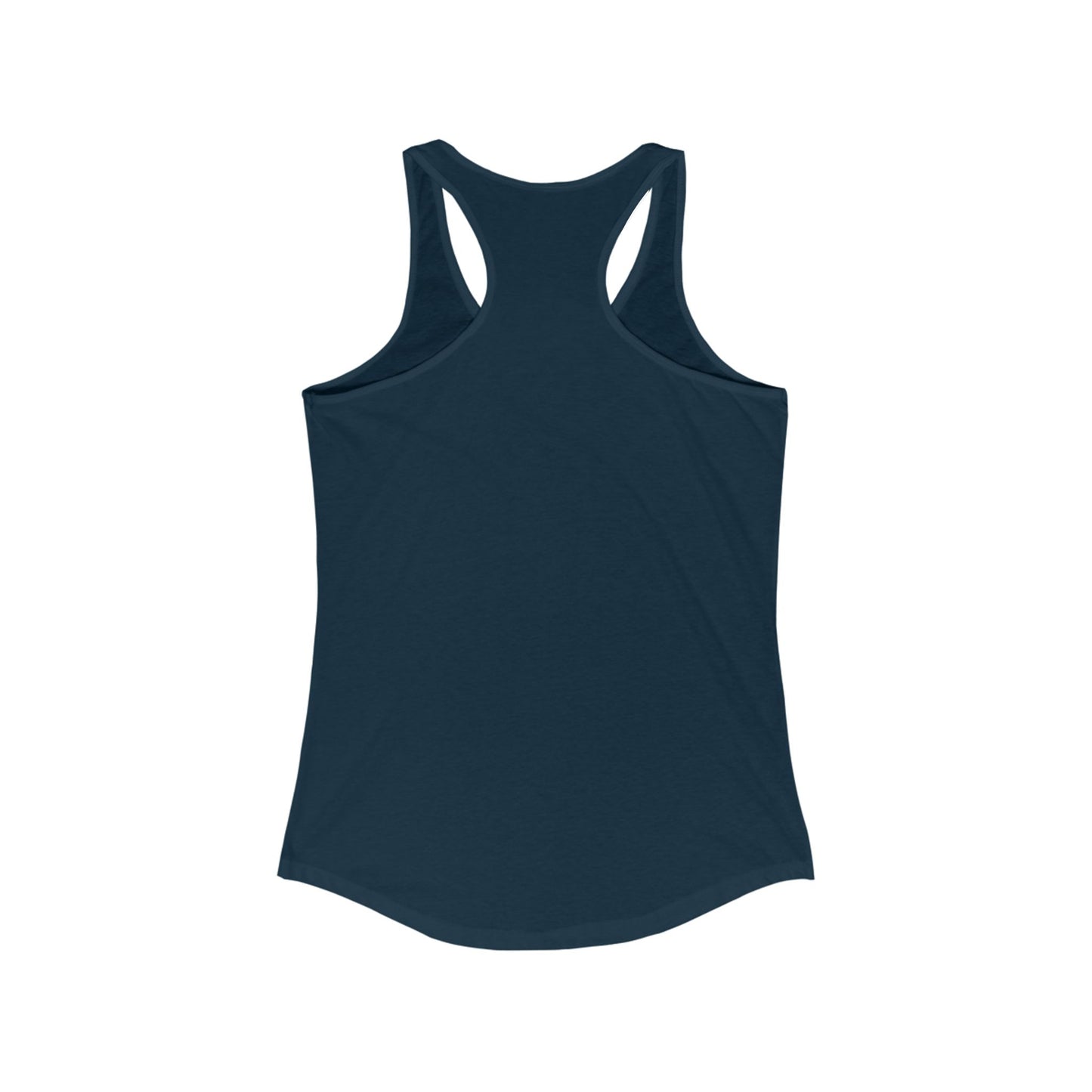 Women's Ideal Racerback Tank - Day 1 - White Letters