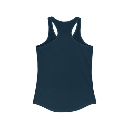 Women's Ideal Racerback Tank - Day 1 - White Letters