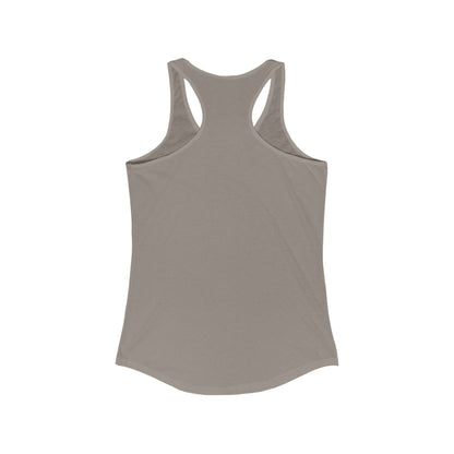 Women's Ideal Racerback Tank - Day 1 - White Letters