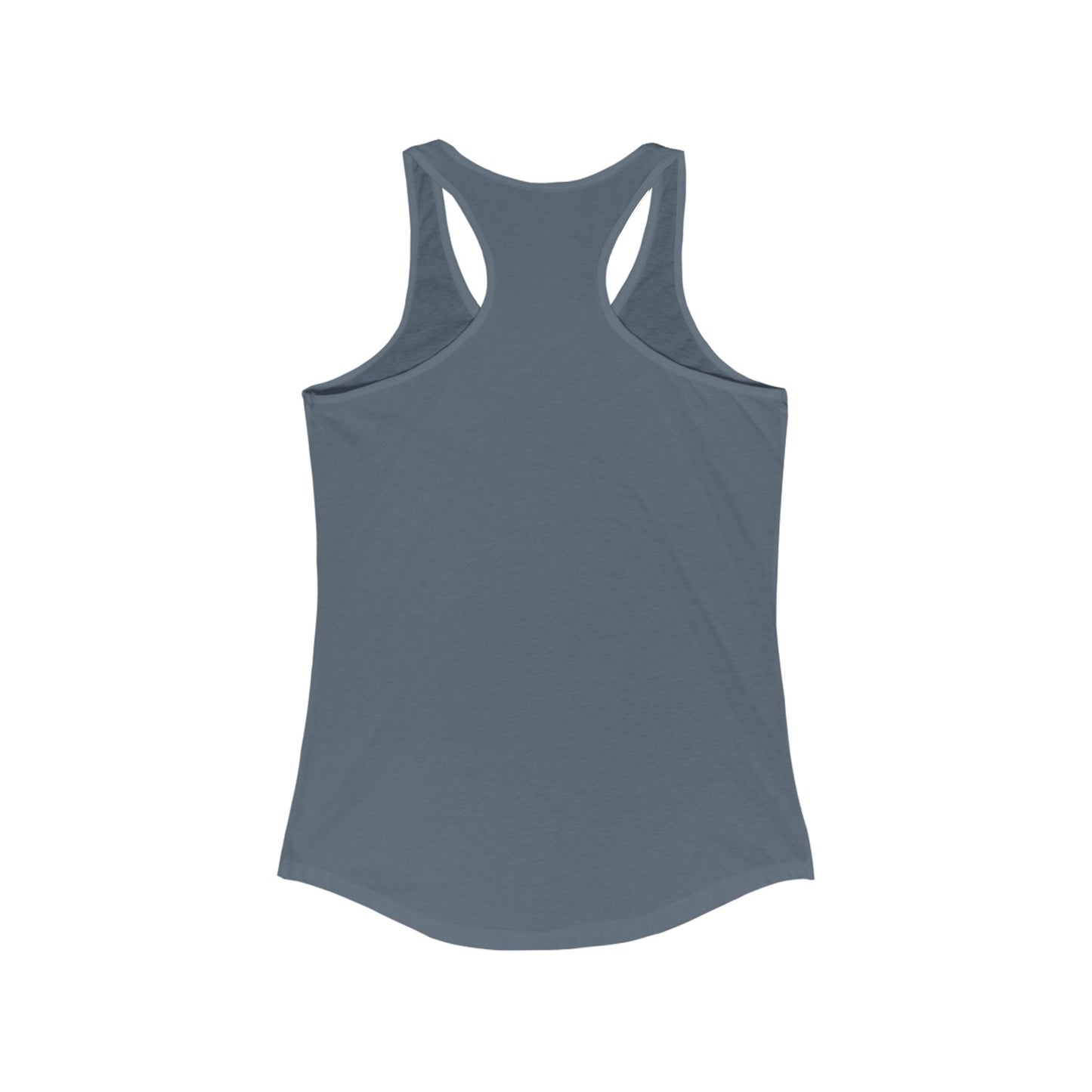Women's Ideal Racerback Tank - Day 1 - White Letters