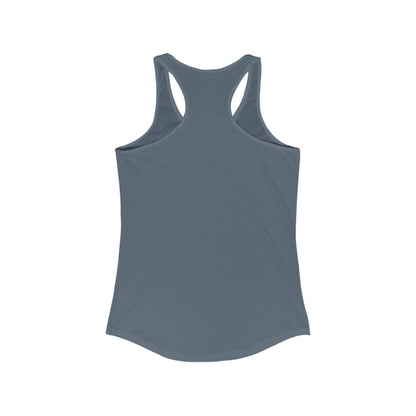 Women's Ideal Racerback Tank - Day 1 - White Letters