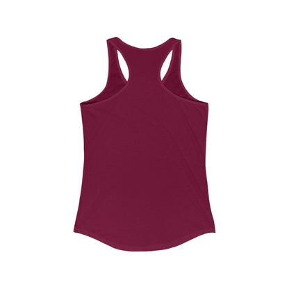 Women's Ideal Racerback Tank - Day 1 - White Letters