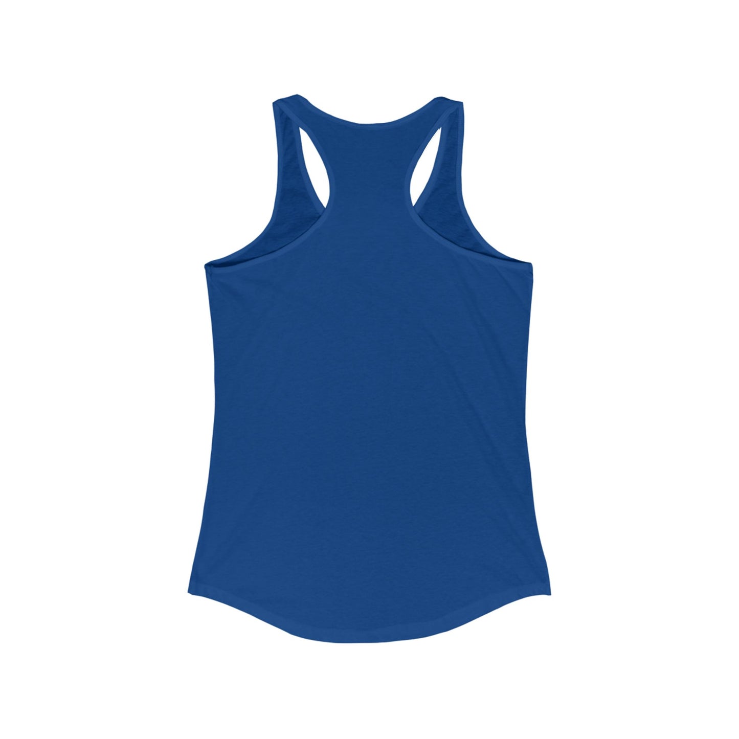 Women's Ideal Racerback Tank - Day 1 - White Letters