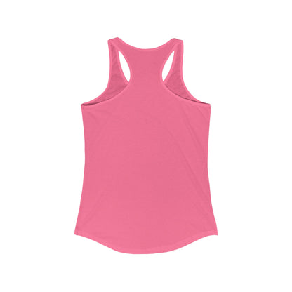 Women's Ideal Racerback Tank - Day 1 - White Letters