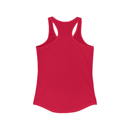 Women's Ideal Racerback Tank - Day 1 - White Letters