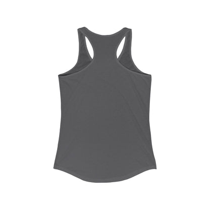 Women's Ideal Racerback Tank - Day 1 - White Letters