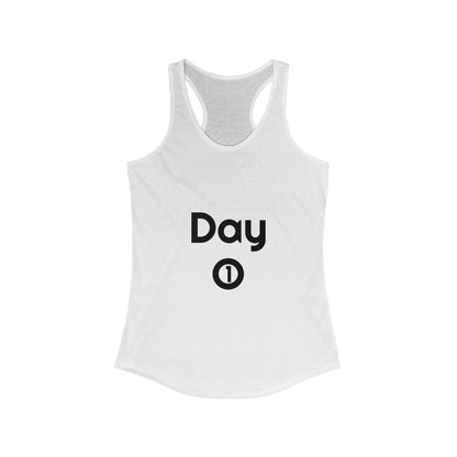 Women's Ideal Racerback Tank - Day 1