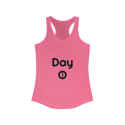 Women's Ideal Racerback Tank - Day 1