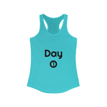 Women's Ideal Racerback Tank - Day 1