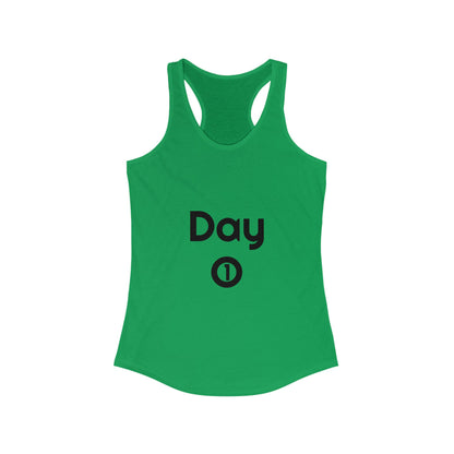 Women's Ideal Racerback Tank - Day 1
