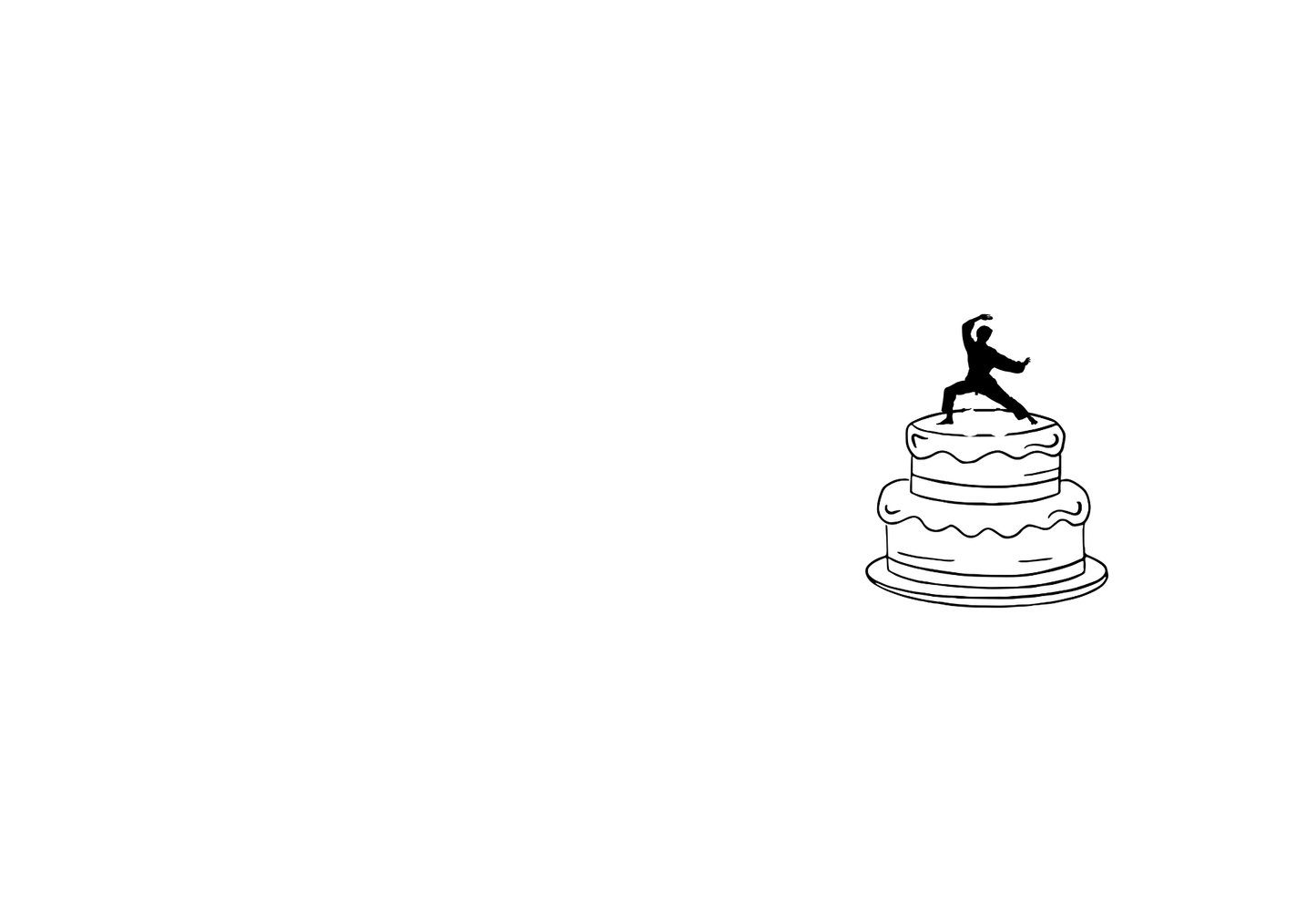 Happy Birthday Card - Karate (Multiple Versions)