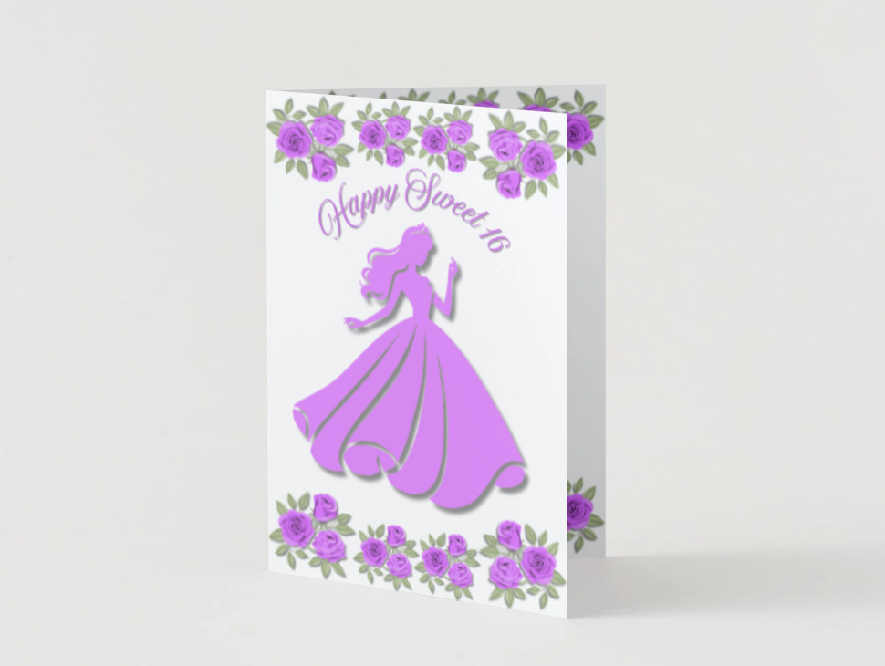 Happy Sweet 16 - Roses (Various Colors)