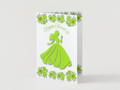 Happy Sweet 16 - Roses (Various Colors)